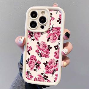 Retro <span class=keywords><strong>rosa</strong></span> <span class=keywords><strong>rosa</strong></span> stampa scala stile Shockproof TPU Cover del telefono cellulare custodia per Iphone 8 X Xr Xs 11 12 <span class=keywords><strong>13</strong></span> 14 15 16 17 <span class=keywords><strong>Pro</strong></span> Max - Product Image 1