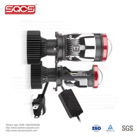 Bombillas LED para Faros Delanteros de Coche Y7-40W 6500K, Iluminación Automática con Alcance de 200M, Compatible con H1 H3 H7 H4 H13 H11 9005 880 9006 para 9V 36V