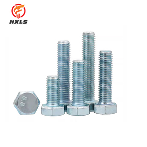 <strong>DIN933</strong> DIN931 M6-m36 M10 8.8 Grade Galvanized <strong>Hex</strong> <strong>Head</strong> Bolts Hexagon Screw - Product Image 1