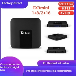 Factory Direct Tx3 Mini <strong>Android</strong> 10 Set Top Box H313 <strong>Network</strong> HD 4K TV Box Dual Band for Bluetooth Quad Core Processor Supports 4K - Product Image 2