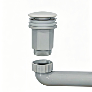 Kit universal de desagüe emergente para lavabo con sifón antiolor y tubería desodorante para <span class=keywords><strong>fregadero</strong></span> - Product Image 2