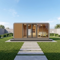 Prix d'usine – Nouvelle Cabine de bureau moderne en forme de pomme – Pod de bureau mobile – Fabricant de pods de bureau en forme de pomme – Maison modulaire préfabriquée de luxe