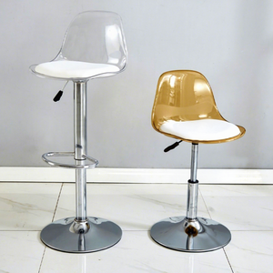 Tabourets <span class=keywords><strong>de</strong></span> <span class=keywords><strong>bar</strong></span> hauts transparents modernes en vente chaude pour les salles à manger à domicile et les restaurants commerciaux, cafés, fabricant <span class=keywords><strong>de</strong></span> chaises <span class=keywords><strong>de</strong></span> <span class=keywords><strong>bar</strong></span> - Product Image 1