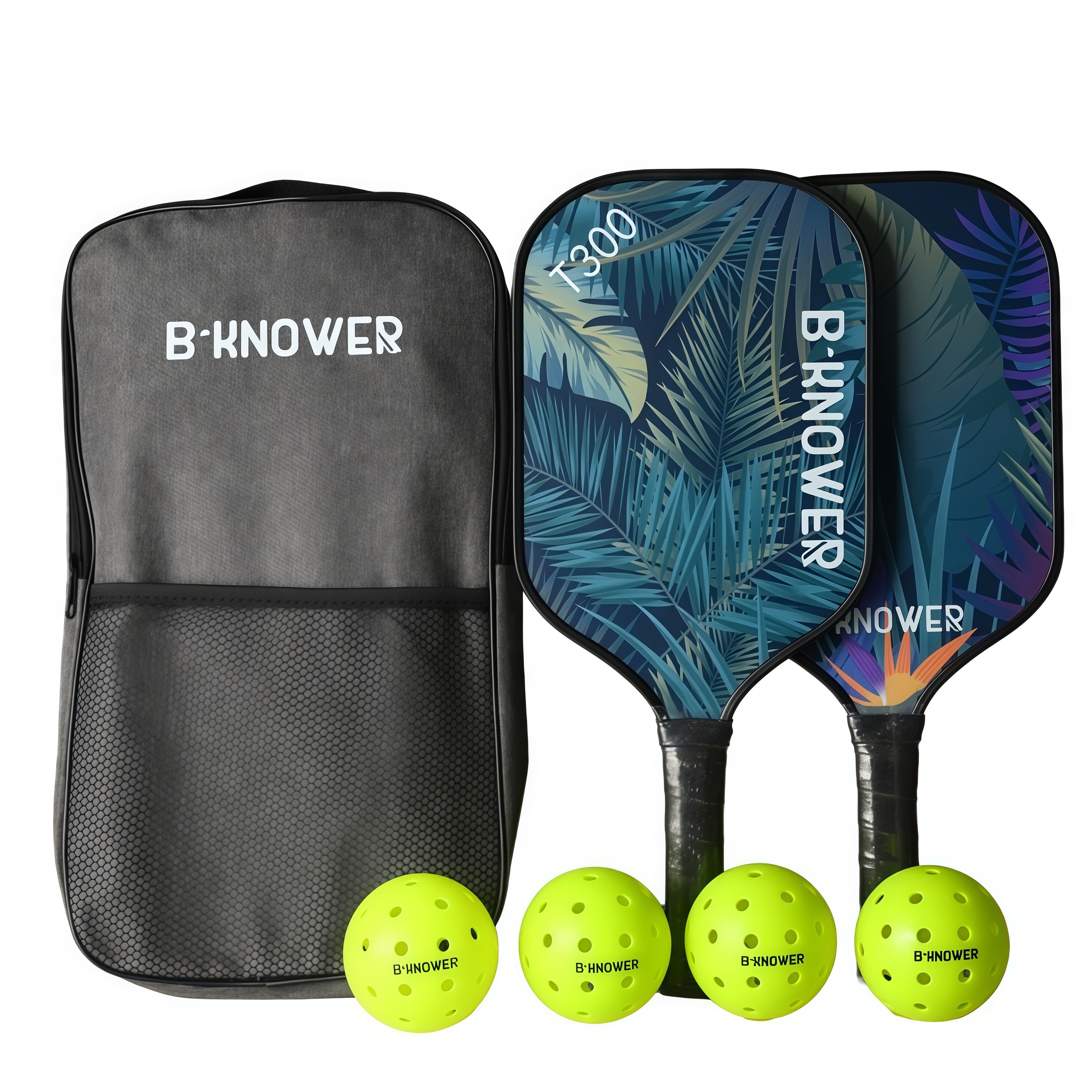 Wholesale Pickleball Fiberglass Paddles, High-quality Training Sets, Portable Sets
