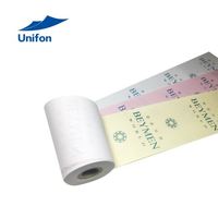 Rollos de Papel Carbón con Papel NCR sin Carbón para Recibos de Alquiler