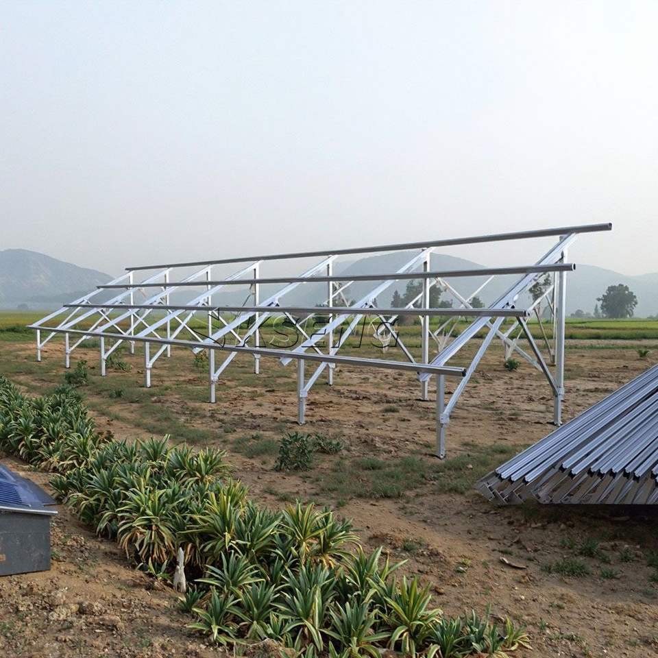 Rustproof Solar Aluminum Mounting System Solar PV Panel Ground Mounting ...