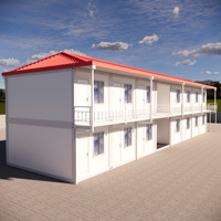 Maison conteneur à structure en acier durable pour construction rapide – Idéale pour villas, hôtels, bureaux de chantier, logements du personnel – Design moderne préfabriqué