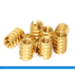 Inserto Roscado Autoperforante de Latón Tipo 309 <span class=keywords><strong>Ensat</strong></span>, 10mm*10mm*15mm, Recubrimiento de Zinc Ecológico, Superficie Carbonatada - Product Image 2