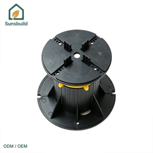 Pedestales Ajustables de PP Sunsbuild para Terrazas de Hoteles, Parques, Caminos de Acceso, Terrazas Comerciales y Pisos Elevados para Exteriores - Product Image 3