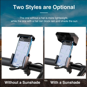 Soporte para teléfono móvil de bicicleta impermeable a prueba de golpes superventas para navegación de autoconducción y transmisión en vivo - Product Image 4