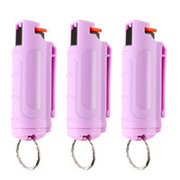 Vente en gros usine OEM de vaporisateurs de défense liquides 20ml, rechargeables, étanches, avec base magnétique, format porte-clés, parfaits pour le camping