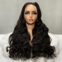 Precio al por mayor Sdd P4/27 Cutícula cruda alineada cabello vietnamita, 26 "Ocean Wave 13*4 Peluca frontal Peluca de cabello humano de buena calidad Proveedor