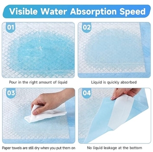 HengJia Manufacturer Sample Free Disposable Dog <b>Pee</b> Pads Pet Puppy Training <b>Pee</b> Pad for Dogs Cats - Product Image 4