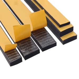 Bande d'étanchéité en mousse EPDM auto-adhésive sur mesure, coupe-vent, anti-poussière, économie d'énergie pour portes, fenêtres, armoires, véranda, <span class=keywords><strong>installation</strong></span> facile - Product Image 1