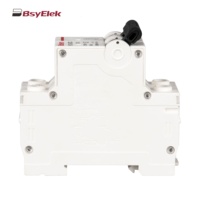 Pemutus arus DC 2P, 500VDC MCB 16A 32A 63A DC Disjunctor Solar PV miniatur pemutus sirkuit MCB