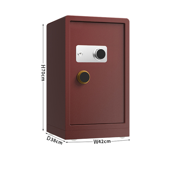Factory Security Box Safe Solid Steel Fireproof Safe with Electronic Digital Lock Waterproof Home Hotel Storage Safe