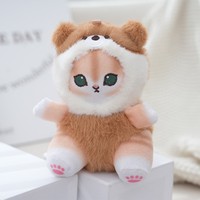 Porte-clés Peluche Mofusand Chat Mignon Direct Usine, Super Doux, Jouet en Peluche Rembourré en Coton PP, Doudou Unisexe