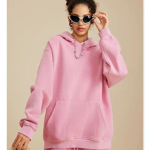 Sudaderas con Capucha Extra Grandes Unisex de Alta Calidad, con Botones, Logotipo Personalizado, Algodón Grueso, Sudadera con Capucha para Primavera - Product Image 1