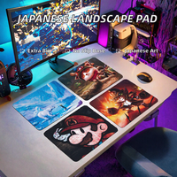 Tapis de Souris Gaming Esthétique Dessin Animé Grand Format Tapis de Bureau Étendu Antidérapant Base en Caoutchouc Naturel Service OEM Usine En Stock