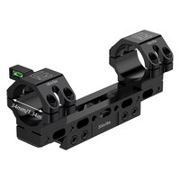 Support de lunette OEM WESTHUNTER WH304 monobloc pour tubes de 1 pouce/30 mm/34 mm, anneaux réglables en hauteur et en angle, base de 11 mm, pour viseurs télescopiques