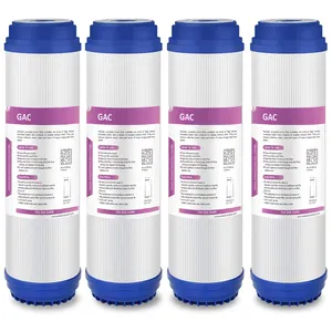 Filter Air Karbon Aktif 10 "X 2.5", Penggantian Filter GAC Voltase Osmosis Terbalik