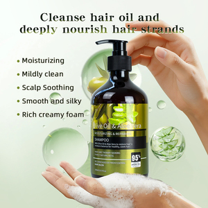 Wholesale Hair Care Sets Aloe Vera Olive Oil <b>Shampoo</b> and Conditioner for Dry Hair - Product Image 2