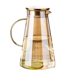 Ensemble de pichets à thé en verre avec couvercle 1,5 L pour les fêtes, les infusions de fruits et l'usage domestique - Product Image 3