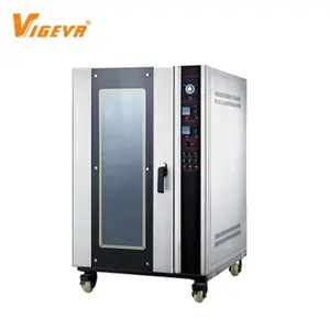 Vigevr restaurant hotel 6 trays electric hot air kitchen convection oven for bread pizza cake
