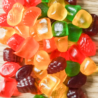 OEM Groothandel Op Maat Halal Chinese Bulk Zoetzure Smaak Zachte Jelly Gummies Snoepjes en Candy's