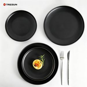 Northern Europe Ceramic Dessert Side <b>Stoneware</b> Plate Western Style Steak Dinner Wedding Hotel Restaurant Plates Dishwasher Safe - Product Image 2