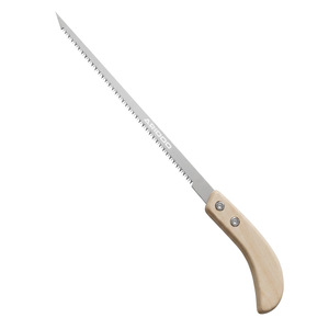 Sierra manual Airi Shield Phoenix Tail con mango de madera, de doble filo y dientes finos, para podar ramas de bonsái. - Product Image 2