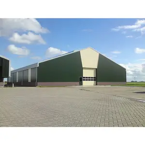 Goedkope Geprefabriceerde Magazijn Geprefabriceerde Stalen Structuur Metalen Gebouw Stalen Magazijn Stalen Constructie