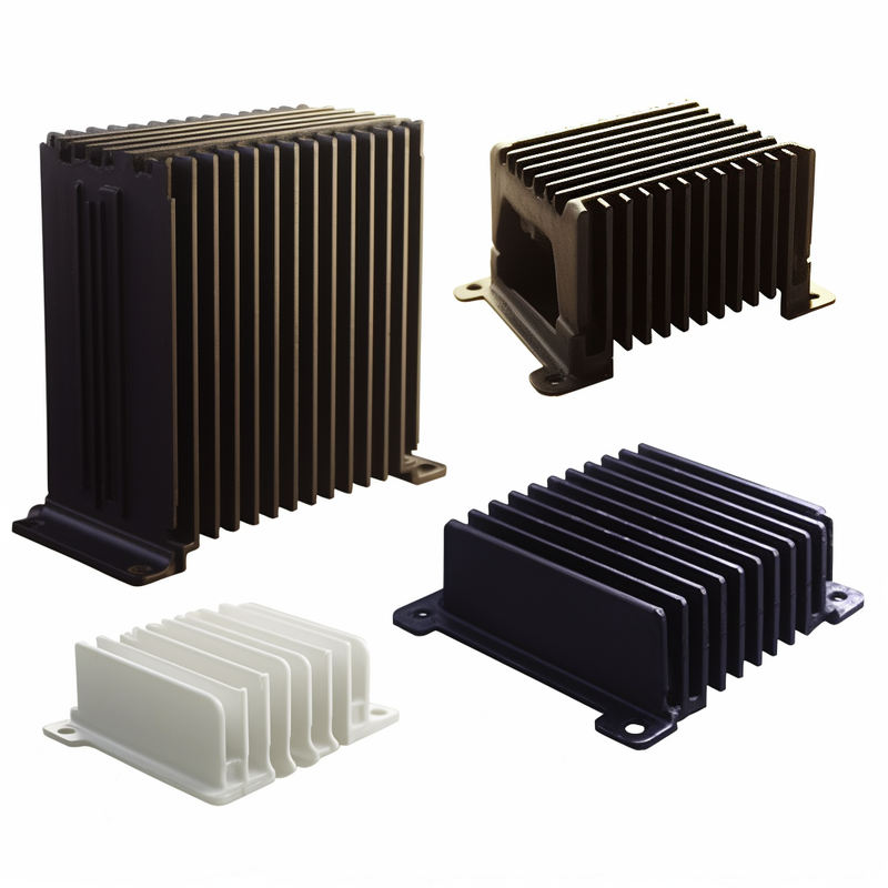 Custom Die Casting Anodized Black Aluminum