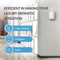 Diffuseur d'huiles essentielles intelligent et portable, à commande par application, mural, nouvelle génération.