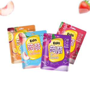 Bonbons gélifiés au konjac 108g, <span class=keywords><strong>sans</strong></span> <span class=keywords><strong>sucre</strong></span>, <span class=keywords><strong>sans</strong></span> gras, saveur <span class=keywords><strong>fruit</strong></span>ée, collation saine, vente en gros, sac de bureau en vrac - Product Image 2