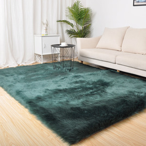 Disinfecting Mat  Faux Fur Fabric Sheepskin Decoration Cheap Shaggy Fur Carpet Rug Suede Felt+canvas Backing Fur Carpet Rug - Product Image 5