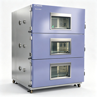 Horno de Alta Temperatura de Tres Capas con Tres Cámaras Independientes, Ahorro de Energía, Envejecimiento Industrial de Equipos, Alta Precisión, 1 Año de Garantía