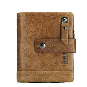 Portefeuille en cuir véritable pour homme, portefeuille <span class=keywords><strong>de</strong></span> créateur avec poches, portefeuille personnalisé tendance, portefeuille en cuir, cartera <span class=keywords><strong>de</strong></span> hombre - Product Image 5