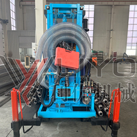 Foreuse sur Chenilles Diesel Hydraulique 200m de Profondeur pour Puits d'Eau 35 CV