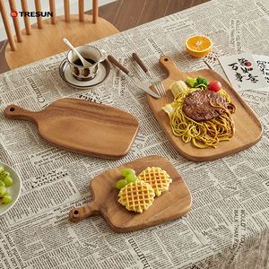 Tabla de Cortar Pequeña de Madera de Nogal, Juego de Tablas de Cortar Mini para Cocina, para Carne, Verduras y Queso, Superventas - Product Image 5