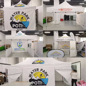 सबसे अच्छा मूल्य विज्ञापन कस्टम पोर्टेबल बड़े भारी शुल्क चंदवा पॉप अप फोल्डिंग गज़ेबो 10x10 10x15 10x20 एल्यूमीनियम फ्रेम दीवार तम्बू - Product Image 4