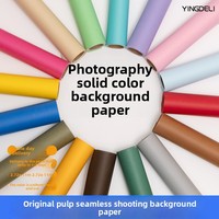 Latar Belakang Fotografi Kertas Kraft Warna Solid Shadow Deli untuk Fotografi Produk Seamless 272X11M