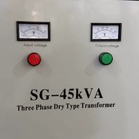 Transformateur d'isolement triphasé à sec 45 kVA, élévateur/abaisseur de tension 380 V vers 220 V, 480 V vers 400 V, pour machine CNC