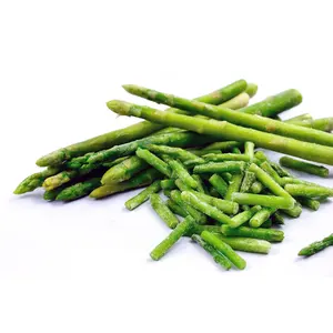 Nieuwe Lente Gewas Bevroren Groene Asperges Speer Iqf Bulk Plantaardige Oorsprong China Lengte 17Cm