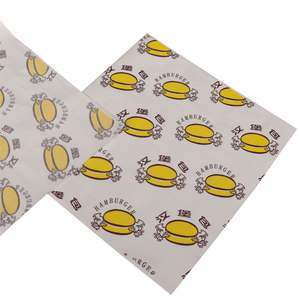 Emballage personnalisé pour hamburgers de restauration rapide, enduit d'un côté, qualité alimentaire, résistant à la graisse, non toxique, impression de logo écologique, sûr - Product Image 5