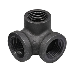 Accesorios para Soportes de Tuberías de Hierro, Conexiones de Tubería de Hierro Maleable Roscadas en 3D, Conexiones de Tubería Industriales Negras para Estilo Loft - Product Image 5