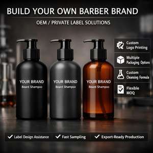 Champú para Barba de Marca Privada OEM, Limpiador Suave para Barba, Fabricante de Productos de Aseo Masculino, Serie Profesional para Barbería - Product Image 3