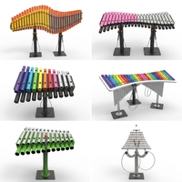 KP Factory Direct Price Percussion Musical Instrument Outdoor Free Standing Xylophone Play for Kids Music Park