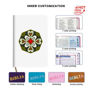Écriture <span class=keywords><strong>illustrée</strong></span> pour les enfants Version King James Papier recyclable Matériaux non toxiques Index du pouce Étude Bibles à la main - Product Image 5