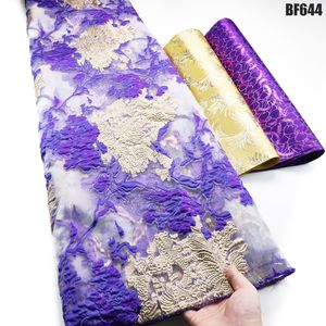 <span class=keywords><strong>2023</strong></span> <span class=keywords><strong>semaine</strong></span> de la mode tissu de brocart africain Jacquard damassé Design brocart Jacquard tissu de haute qualité pour robe de mariée de fête - Product Image 3